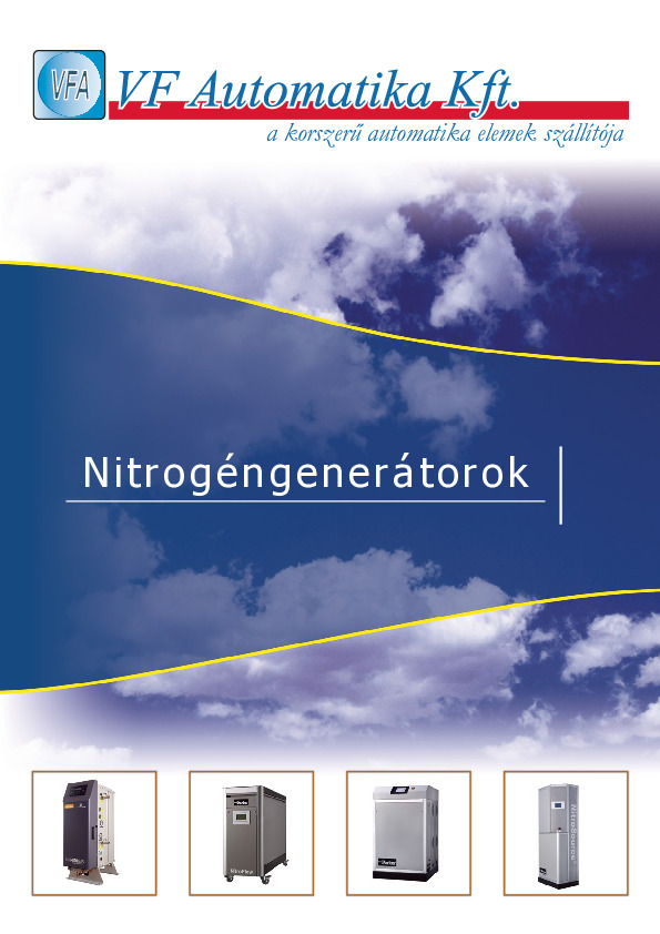 nitrogén generátorok