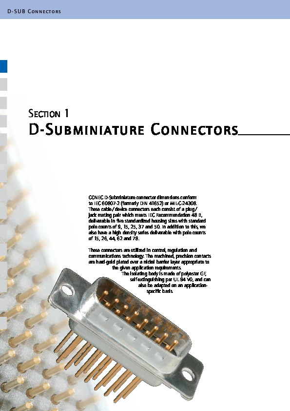 1 - D-Sub Connectors.pdf